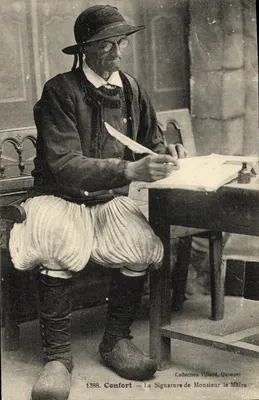 Confort — La Signature de Monsieur le Maire — Collection Villard, Quimper