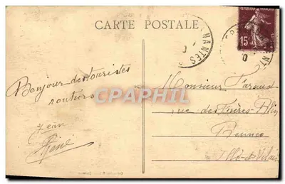 Presqu'île de Crozon — Les Tas de Pois — Editor não identificado, n° 368r — Verso