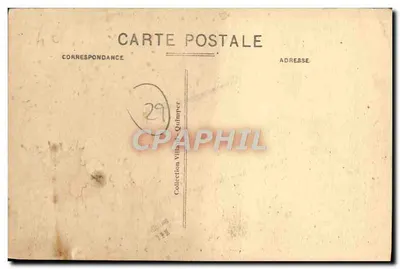 Concarneau - La entrada de la Ciudad Cerrada — editor desconocido, n° 201 — Reverso
