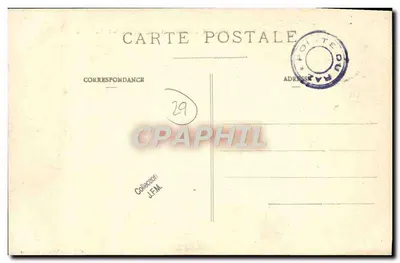 Audierne - Os Quais, vistos da Montanha — editor desconhecido, n° 3260 — Verso
