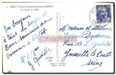 Brest - Prototypy torpedowe w Penfeld — Wydawnictwo Gaby, nr 41 — Rewers