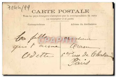 Prunay-le-Gillton — Igreja histórica — A. Besnard, rue de la Couronne, 3, Chartres — Verso