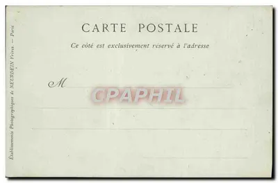 Dreux — Kapel van Sint Lodewijk, Omtrek van het Altar — Collecties ND. Fot. — Achterkant