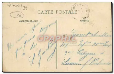 Dreux - Kaplica Świętego Ludwika - Grob Pani Adélaïde, Siostry Króla Ludwika Filipa — Ch. Foucault, wyd. Dreux — Rewers