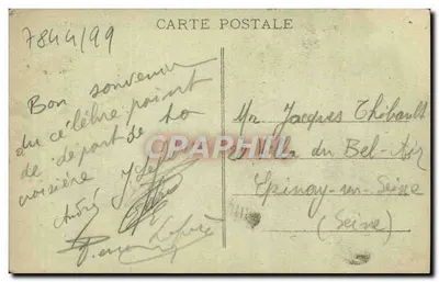 Charîres (E.-et L.) - Katedra (strona południowa) — G. Frouault, wyd., Irans — Rewers