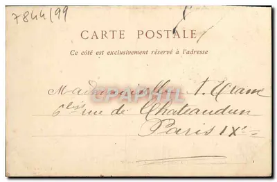 Chartres — Vista General tomada desde Cachembac — Colecciones ND. Fot. — Reverso