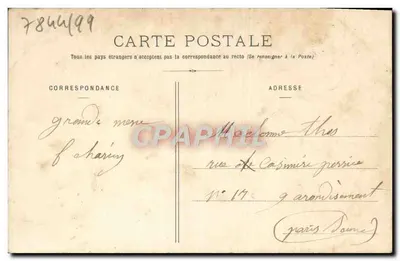 Allonnes (E.-et-L.) - Widok na kościoł — Lib. A. Bontreue, Bourdian (S.-et-O.) — Rewers
