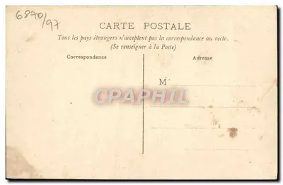 Saint-Christophe-sur-Condé (Eure) — Castelo do Buisson — Edição André Courcel épicerie — Verso