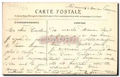 Saint-Pierre-du-Val (Eure) — Castelo de Bolsguillbert — Dourouze, 10, rua Oudinot, Paris — Verso