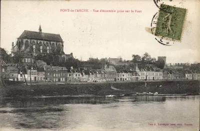PONT-de-PARCHE - Vista geral tirada do Ponte — Imp. A. Laverge fot.-edit. Vernon
