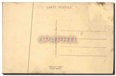 Pont-Audemer (Eure) — Igreja de São Ouen (século XI), reformada no século XV, estilo gótico e renascentista — vitrais do século XVI inacabados — editor Gaby, n°11 — Verso