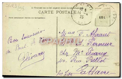 Ponte-Saint-Pierre (Eure) — O Castelo (século XV) — Editor não visível — Verso