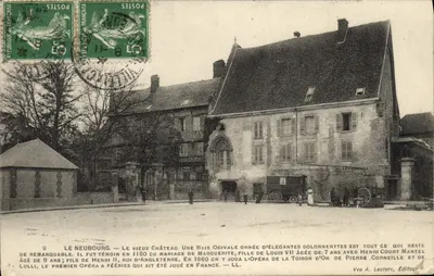 Le Neubourg — A vista do velho Castelo — Vve A. Leclerc, Editora