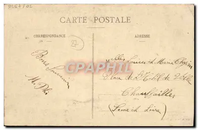 Castelo do Boispréaux — Ménésqueville (Eure) — Fot. A. Lavegny, Vernon — Verso
