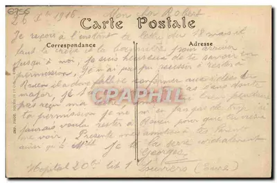 LOUVIERS — Vue générale, prise de la Côte Saint-Lubin — ND. Phot. — N° 51 — Verso