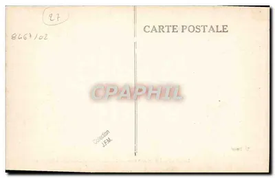 La Haye-Le Comte — Antiga Casa Gabrielle d'Estrées — CL. Bunel — Verso