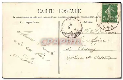 Gaillon — A Caserne — Editor desconhecido, número de série 52 — Verso
