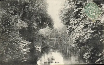 GASNY — Bordas do rio Epte — Cl. A. Bertrand, editor