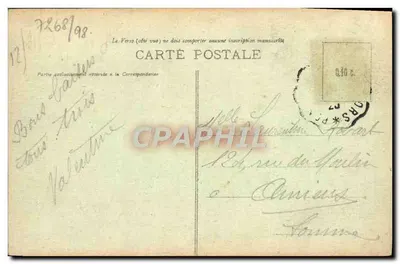 Souvenir d'Étrepagny — kolekcja lokalnych widoków — wydawca nieodczytalny — Rewers