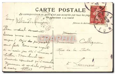 Évreux — Młyn Planche — Wyd. Laruelle, Évreux — Rewers