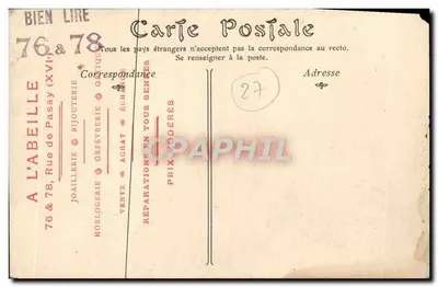 Evreux — Le Palais Épiscopal (XVe siècle) — Éditeur : ND n° 9 — Verso