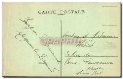 Beaumont-le-Roger (Eure) — A Igreja — Cliché G. Walter — Verso