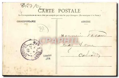 BERNAY - Bulwar Dubus — Fontanna — Wydawca Walter, Bernay — Rewers