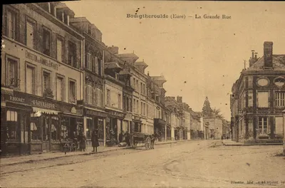 Bourgtheroulde (Eure) — A Grande Rua — Britonne, lib. — n° 146 reproduzido