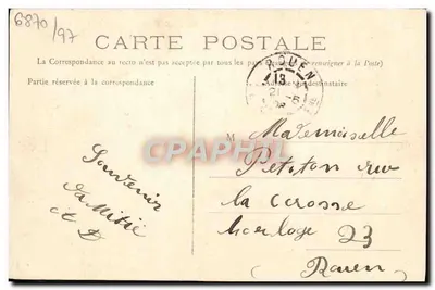 Bourgtheroulde (Eure) — "Le Logis" — Imprimerie Acard, Brionne — Verso