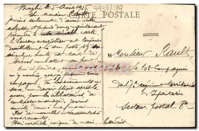 Broglie (Eure) - Vista geral — Coleção Walter, Berry — Verso