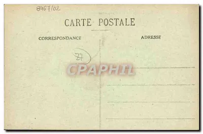Amfreville-sous-les-Monts (Eure) — Vista geral sobre Poses, a Eclusa e o Barragem — Laverogne, Vernon — Verso