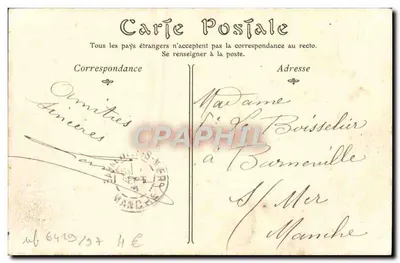 Les Andelys — Château-Gaillard, vista tirada de Port-Morin — ND Plot — Verso