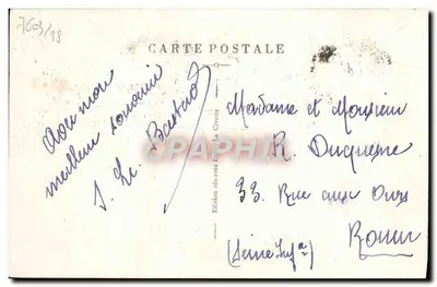 Valence — Brama Renesansu (Dom Dupré) — Wydawnictwo La Civette — Rewers