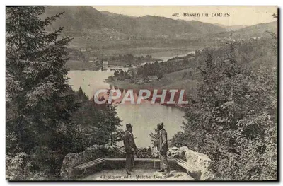 Bacia do DOUBS — vista panorâmica — G. Simon, edit. Maîche-Doubs, n° 402