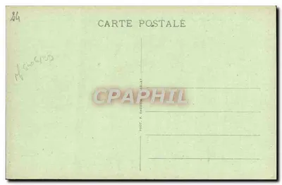 Vale da Dordogne em Castelnau (em Sarlatais) — P.D.S. — Editor P. Dassus-Blayat — Verso
