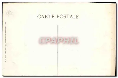 Côte d'Azur - Villefranche-sur-Mer — Widok na port i Crête de Serres — wydawca Le Docteur, Paryż — Rewers