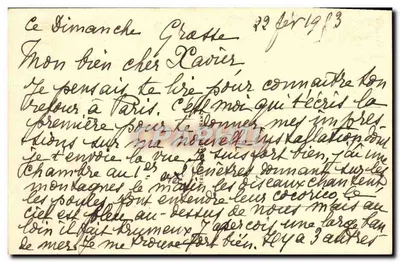 Villa "Mont-Ventoux" — Grasse (A.-M.) — Verso