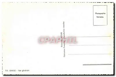 Grasse — Ogólny widok — Wydawnictwo AZUR, nr 732 — Rewers