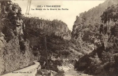 L'ESCARÈNE — A Estrada da Grave de Peille — Marca Registrada M. N.
