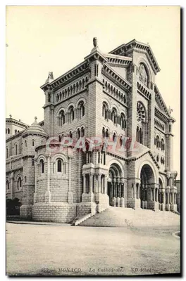 Mônaco — A Catedral N.D. Rhône — editor Mônaco, n° 853