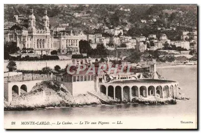 Monte-Carlo — O Casino — O Tiro aos Pombos — Selecta, n°28