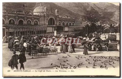 Monte-Carlo — O Café de Paris — A Terrasse — LL.