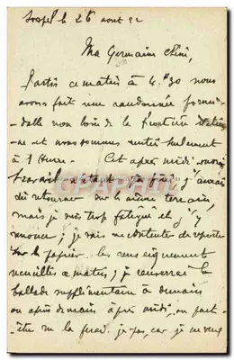Sospel (Alpy Marny) — Widok na Stary Most i Francuskie Góry — ND Fot. nr 849 — Rewers