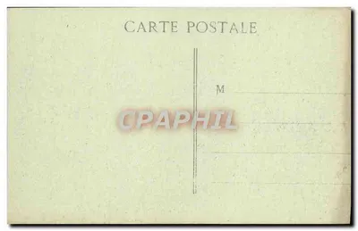 Antibes - O Forte Carré e Cadeia dos Alpes — Editor Vlattia, Nice — Verso