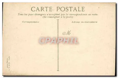 Villefranche-sur-Mer — Rade — éditeur L.V.C. — Verso