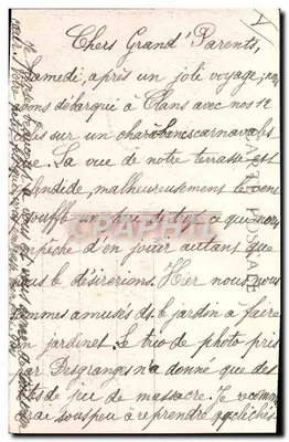 Clans (a.-m.) — Vista da Alta Tinée tirada da Place du Puy — Edição Gilejta, n° 3460 — Verso