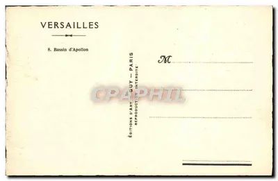 Versailles — Basen Apollona — Wydawnictwo Art Guy — Rewers