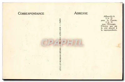 Fontainebleau - A Floresta - A Mesa do Grande Mestre - LL — Verso