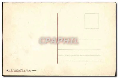 Pisa - Piazza del Duomo z głównymi Zabytkami — Libraria Boncatti, Via Stazione, nr 1 — Rewers