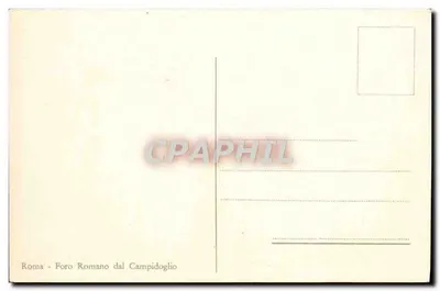 Fórum Romano visto do Campidoglio — Verso